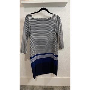 Zara Stripe Long Sleeve Dress